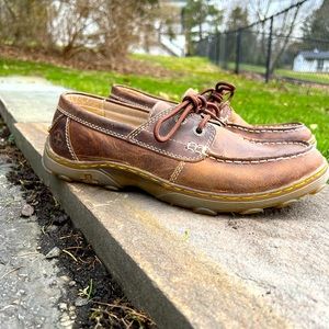 Dr Martens Men’s Brown Boat Shoes Sz 11
